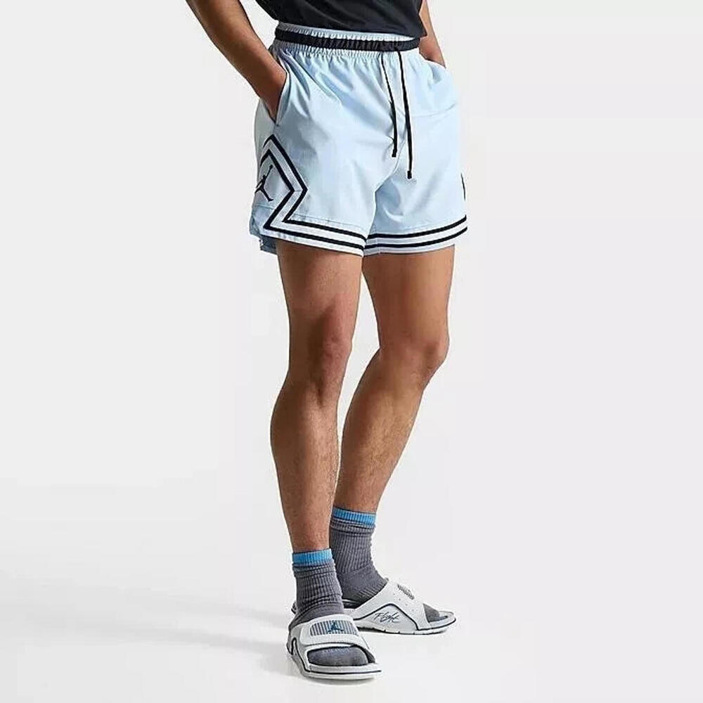 Men Nike Air Jordan Jumpman DRI-FIT Diamond Shorts Sz 2XL Blue Black FQ2989 441 - Picture 4 of 6